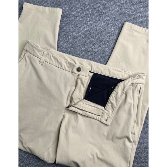 lululemon athletica Other - Lululemon Commission Pant Classic Men 36 Tan Chino ABC Technology Golf Casual